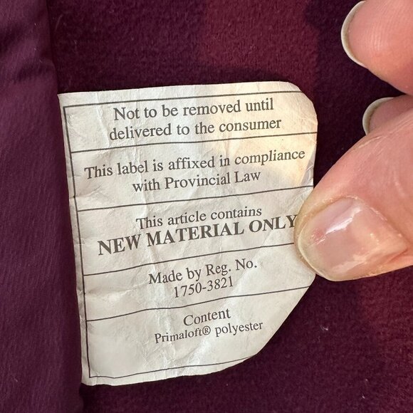 Lululemon Run For Cold Running Vest Plum Full Zip Size 6 Mock Neck - Picture 15 of 16